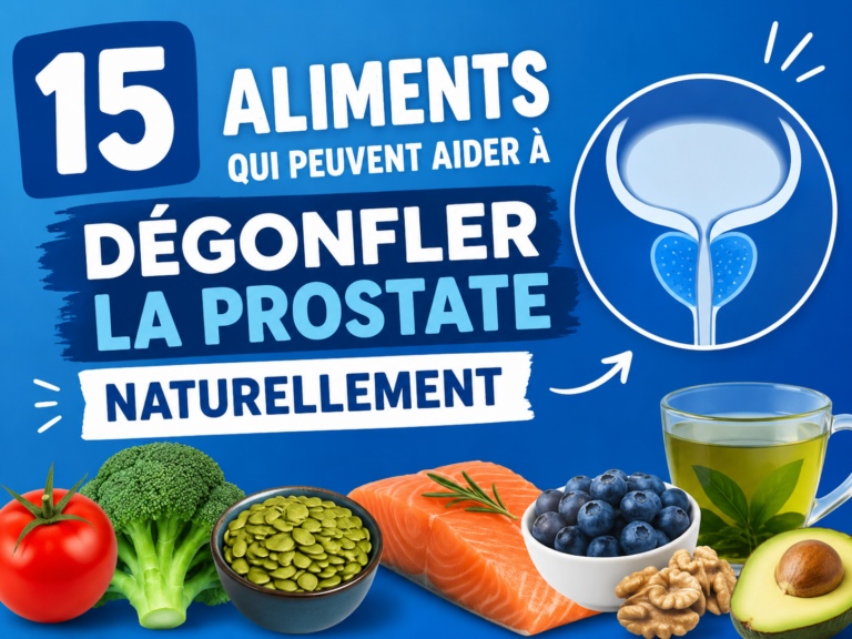 15 Aliments Qui Peuvent Aider à Dégonfler la Prostate Naturellement