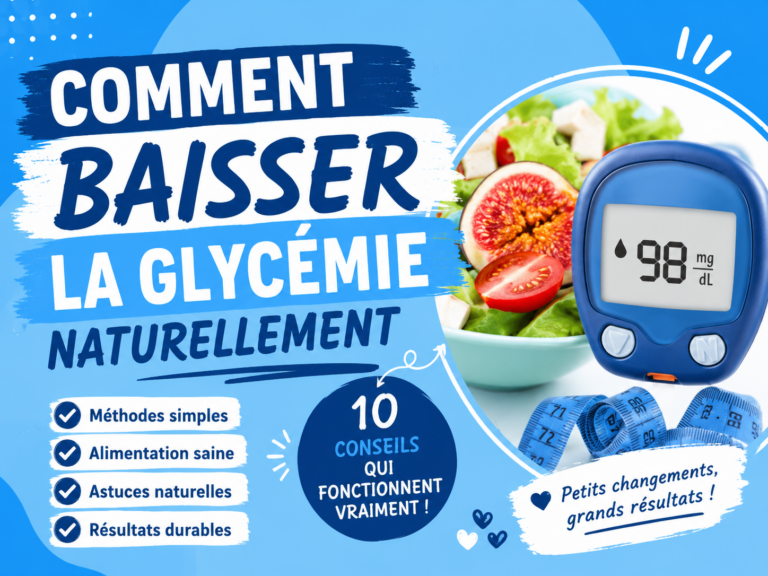 Comment Baisser La Glycémie Naturellement