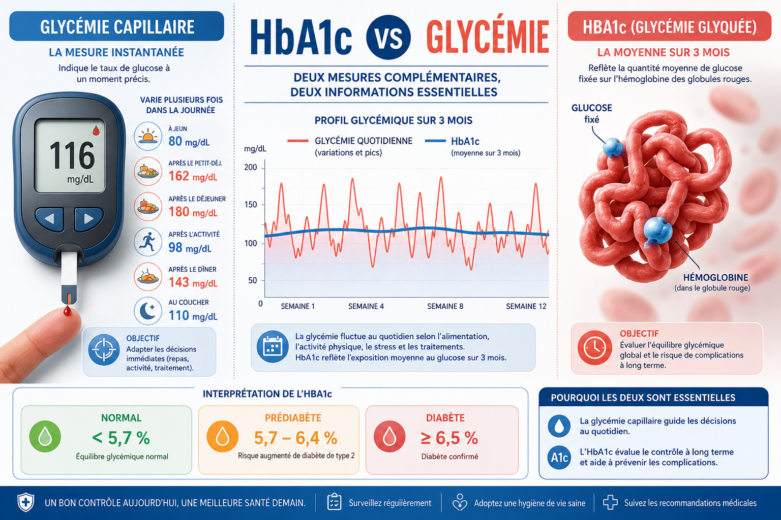 Quels aliments privilégier pour réduire son HbA1c ?