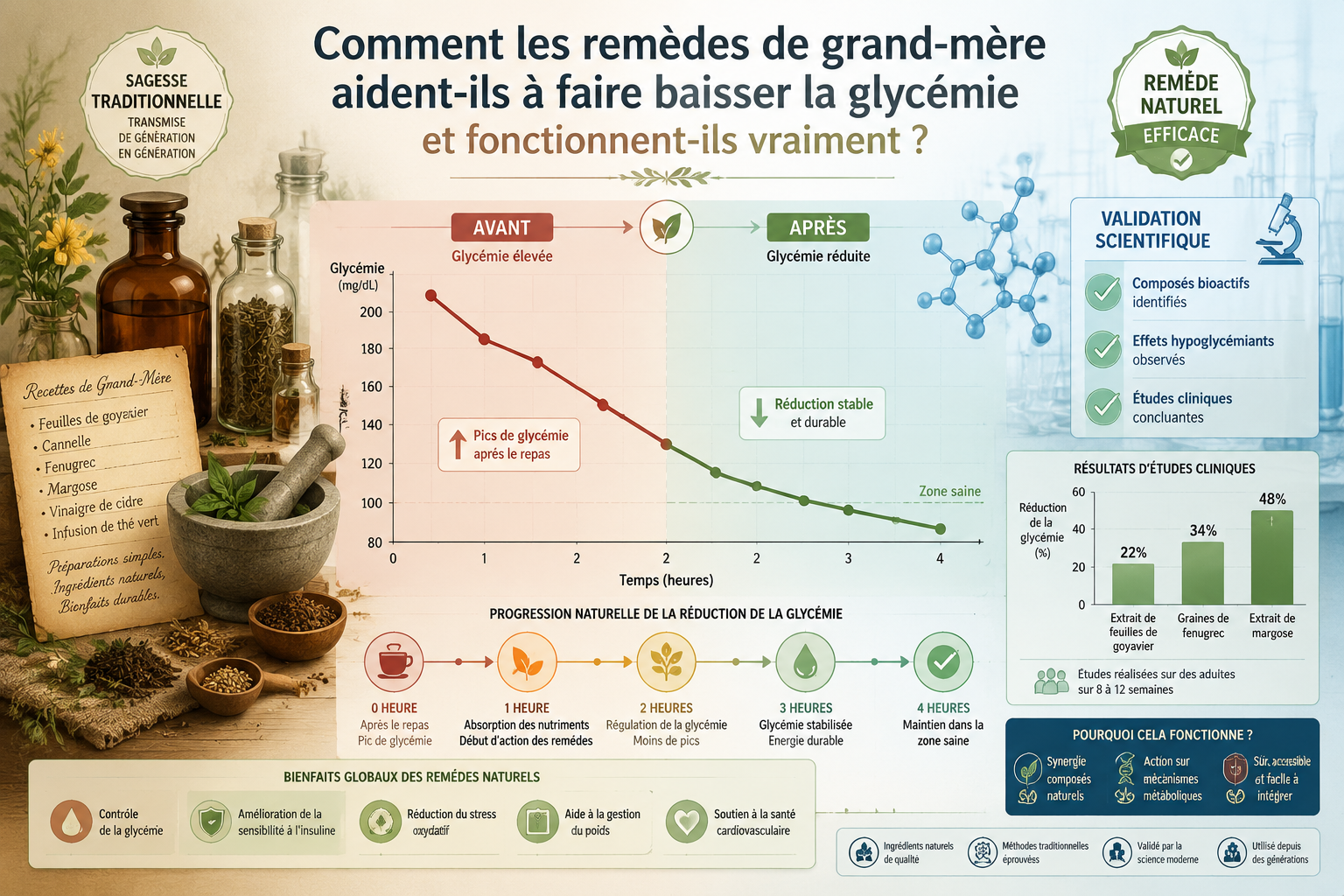 Quelles herbes et épices sont les plus efficaces pour gérer la glycémie ?