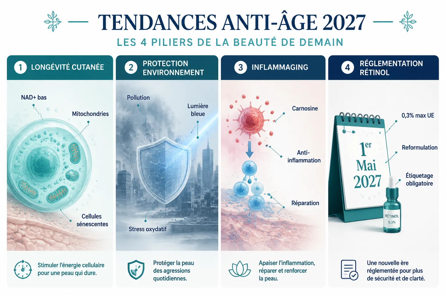 Quelles sont les plus grandes tendances anti-âge 2027 ?