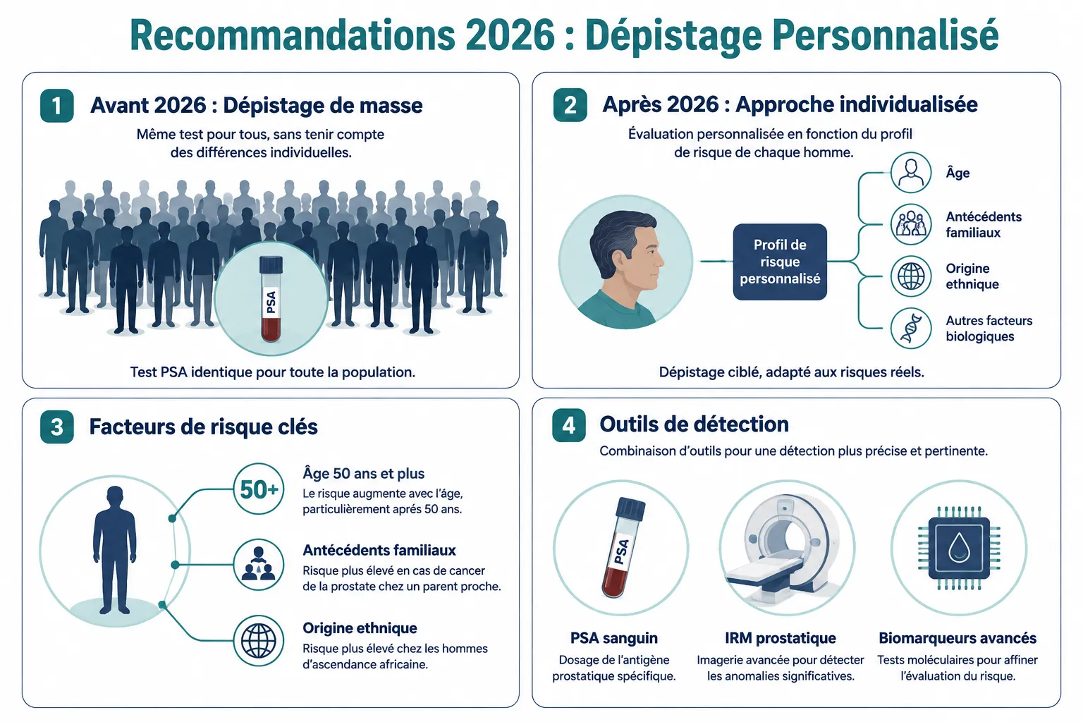 Quelles Sont les Recommandations 2026 pour le Dépistage du Cancer de la Prostate ?