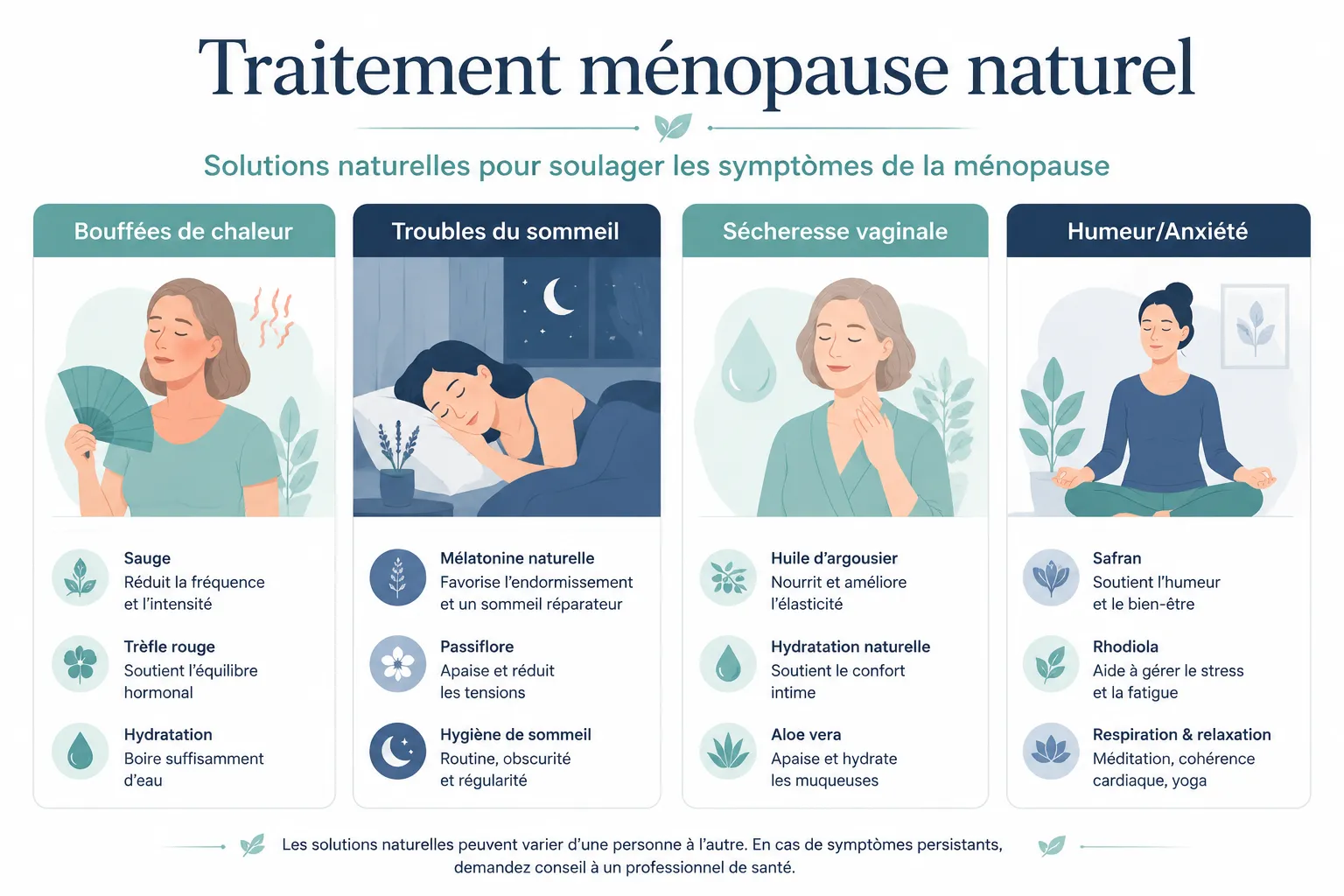 Qu'est-ce que la ménopause et quels sont les symptômes les plus courants ?