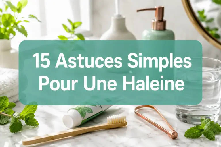 15 Astuces Simples Pour Une Haleine Fraîche Durable en 2026