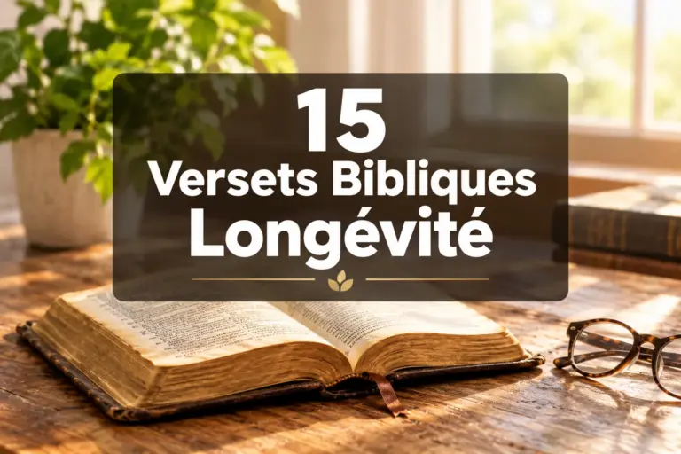 15 Versets Bibliques Sur la Longévité