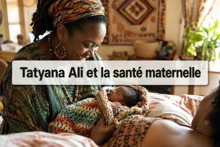 Actor Tatyana Ali is advocating for Black and Indigenous maternal health
