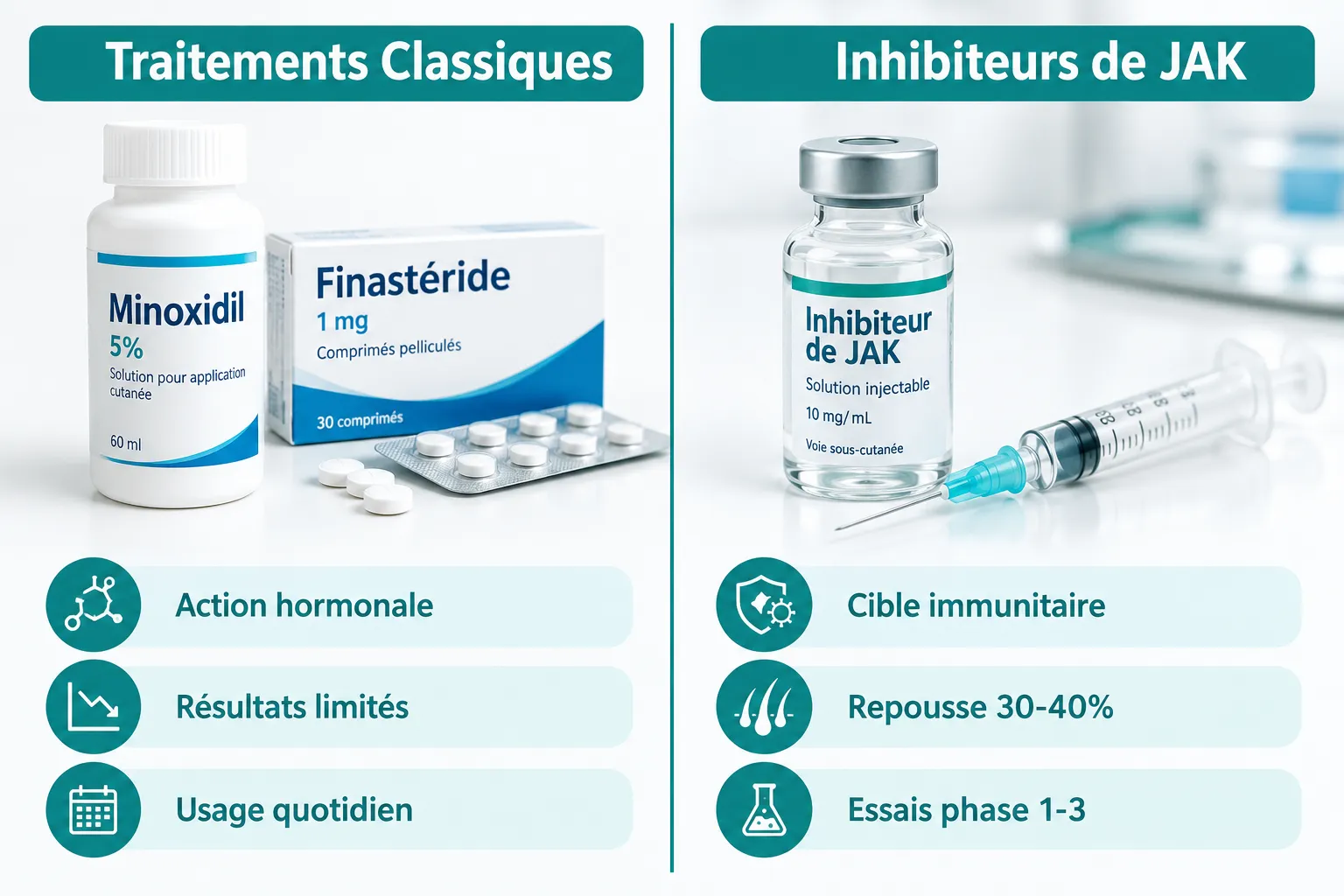 Ce nouveau traitement est-il meilleur que le minoxidil et le finastéride ?