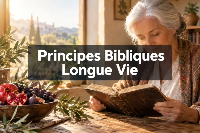 Les Principes Bibliques Pour Une Longue Vie