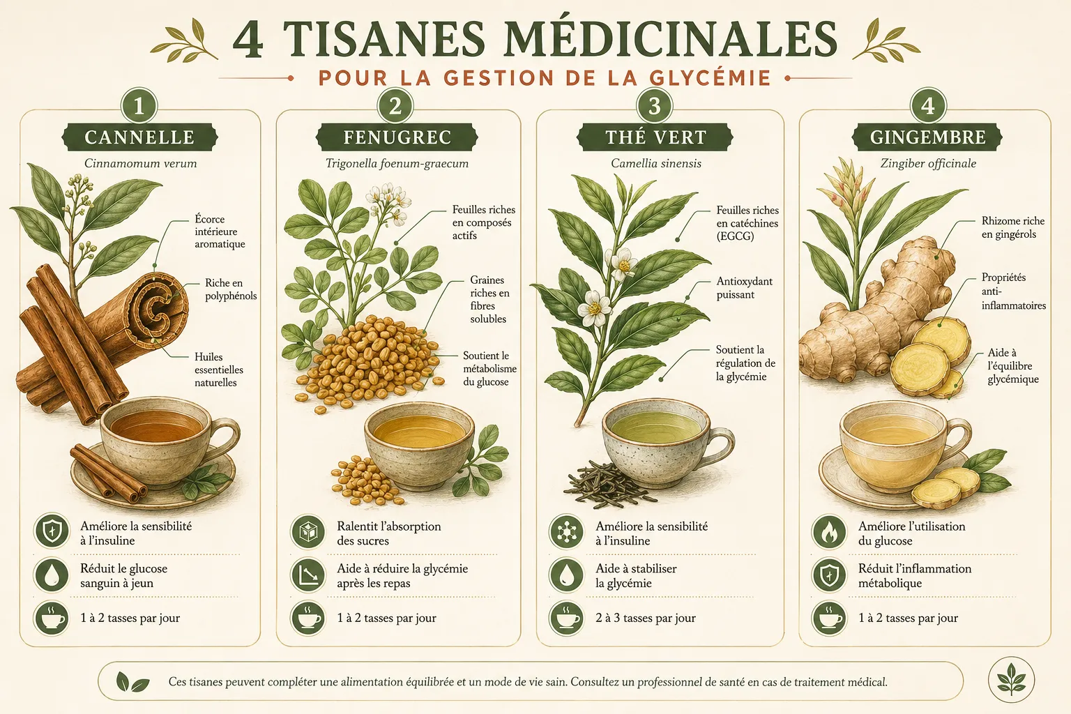 Que Sont Les Tisanes Et Comment Aident-Elles À Contrôler La Glycémie