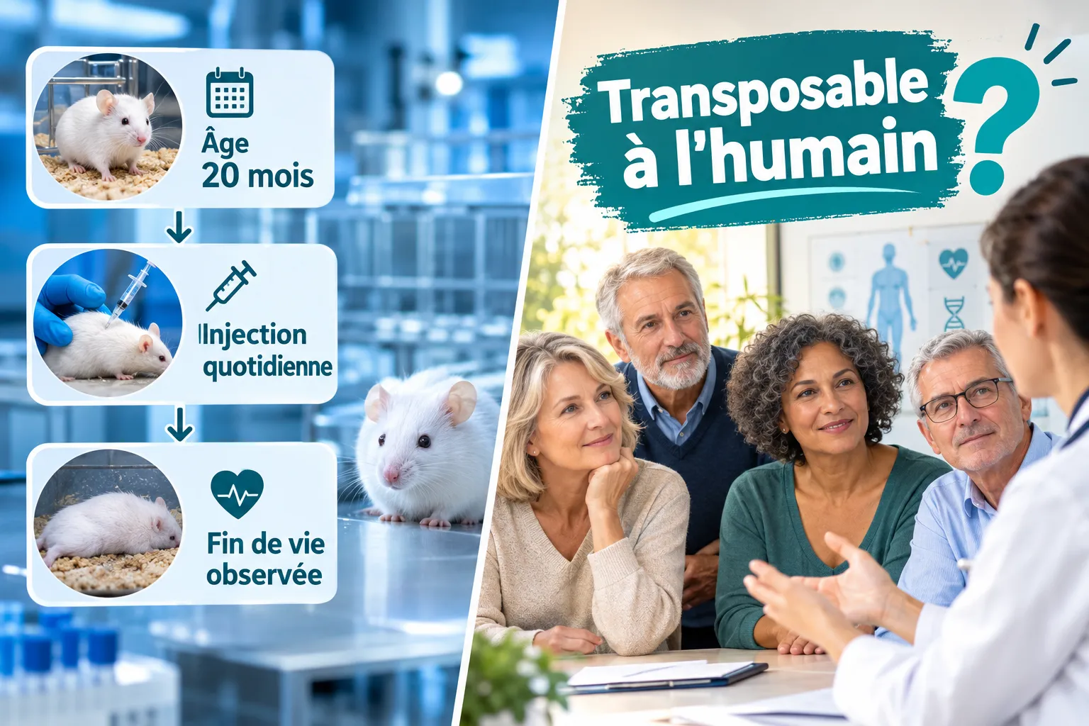 Quels sont les mécanismes biologiques anti-âge du semaglutide ?