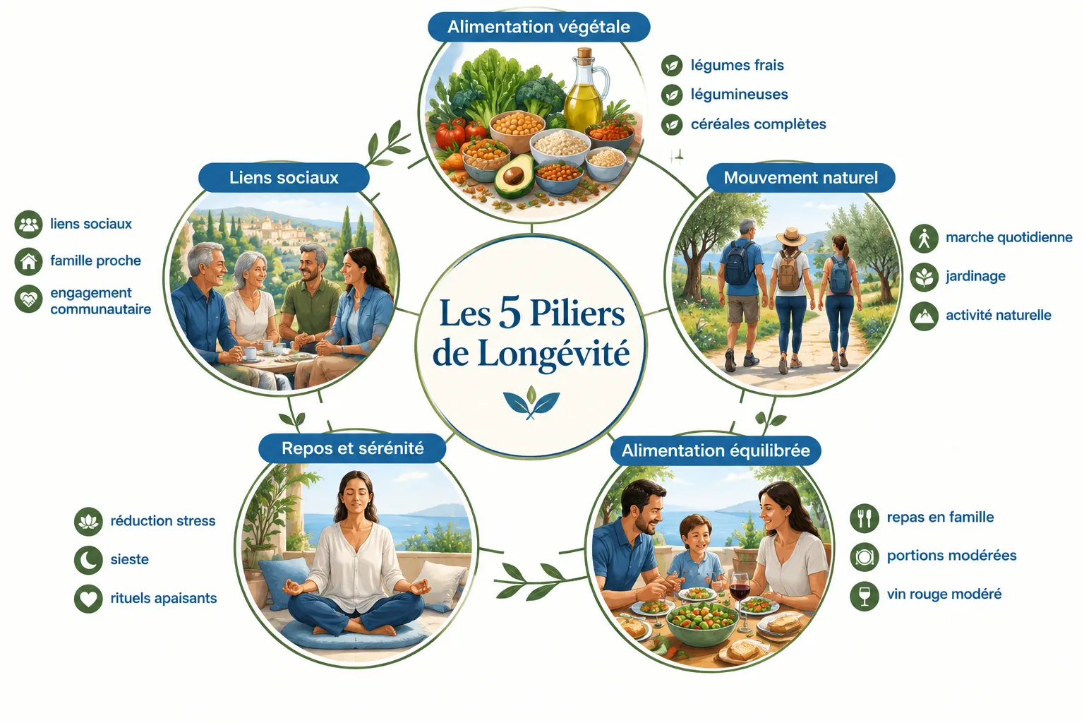 Qu'est-ce Que les Zones Bleues et Pourquoi Sont-elles Importantes
