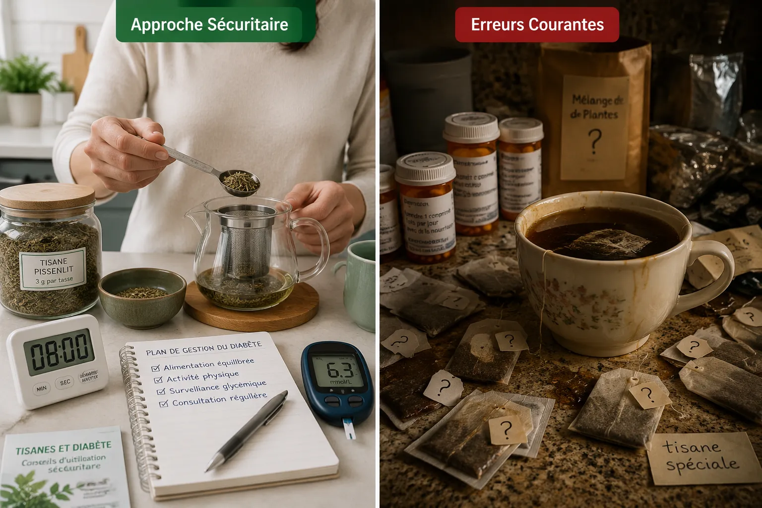 Tisanes Versus Médicaments Pour La Gestion De La Glycémie