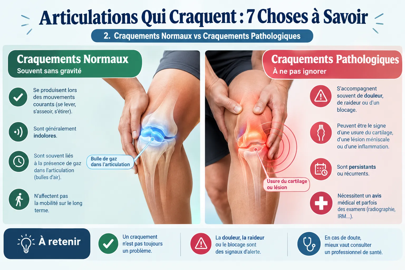 Articulations Qui Craquent : 7 Choses à Savoir | Santé et bien-être 4. Idées Reçues et Vérités Scientifiques