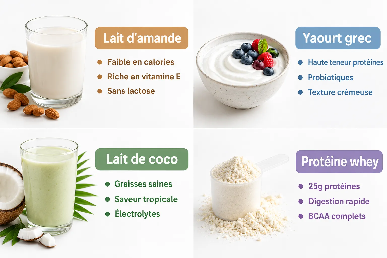 8 Smoothies Protéinés à Préparer Après le Sport | Santé et bien-être Les Bases Nutritionnelles d'un Smoothie Protéiné Optimal