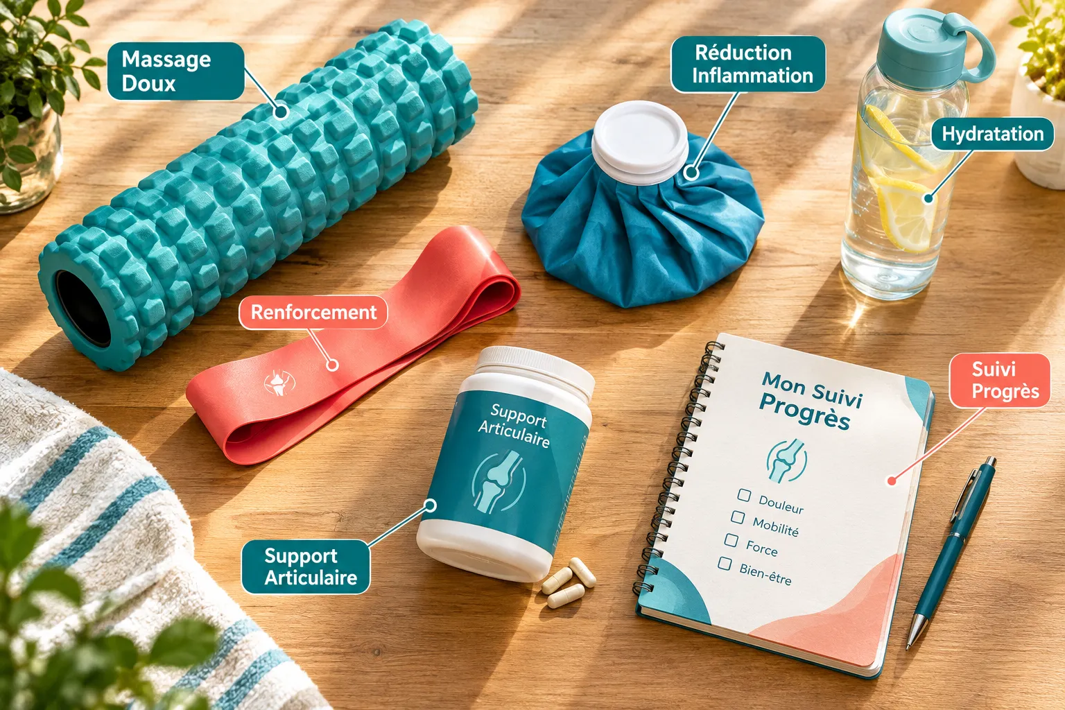 10 Exercices Doux Pour les Genoux Raides | Santé et bien-être Optimiser Votre Routine d'Exercices